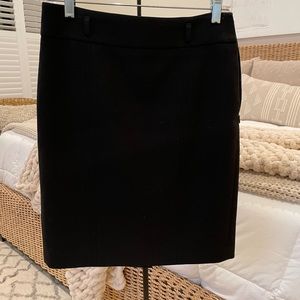 Ann Taylor Loft Black Skirt